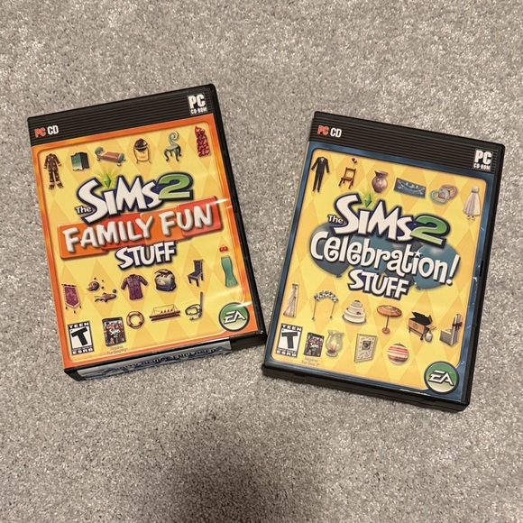 Ea Sports Other - The Sims 2 Family Fun & Celebration Stuff PC Game